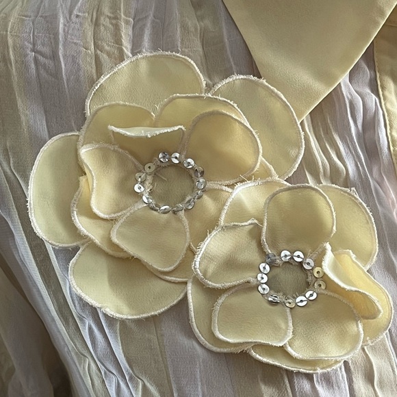 Clothing Company by Notations Vintage Long Sleeve Button Up, Yellow White | XL - Picture 3 of 16